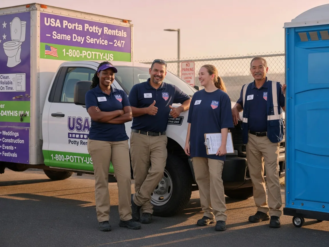 Porta Potty Rental company in Curtis Bay, MD